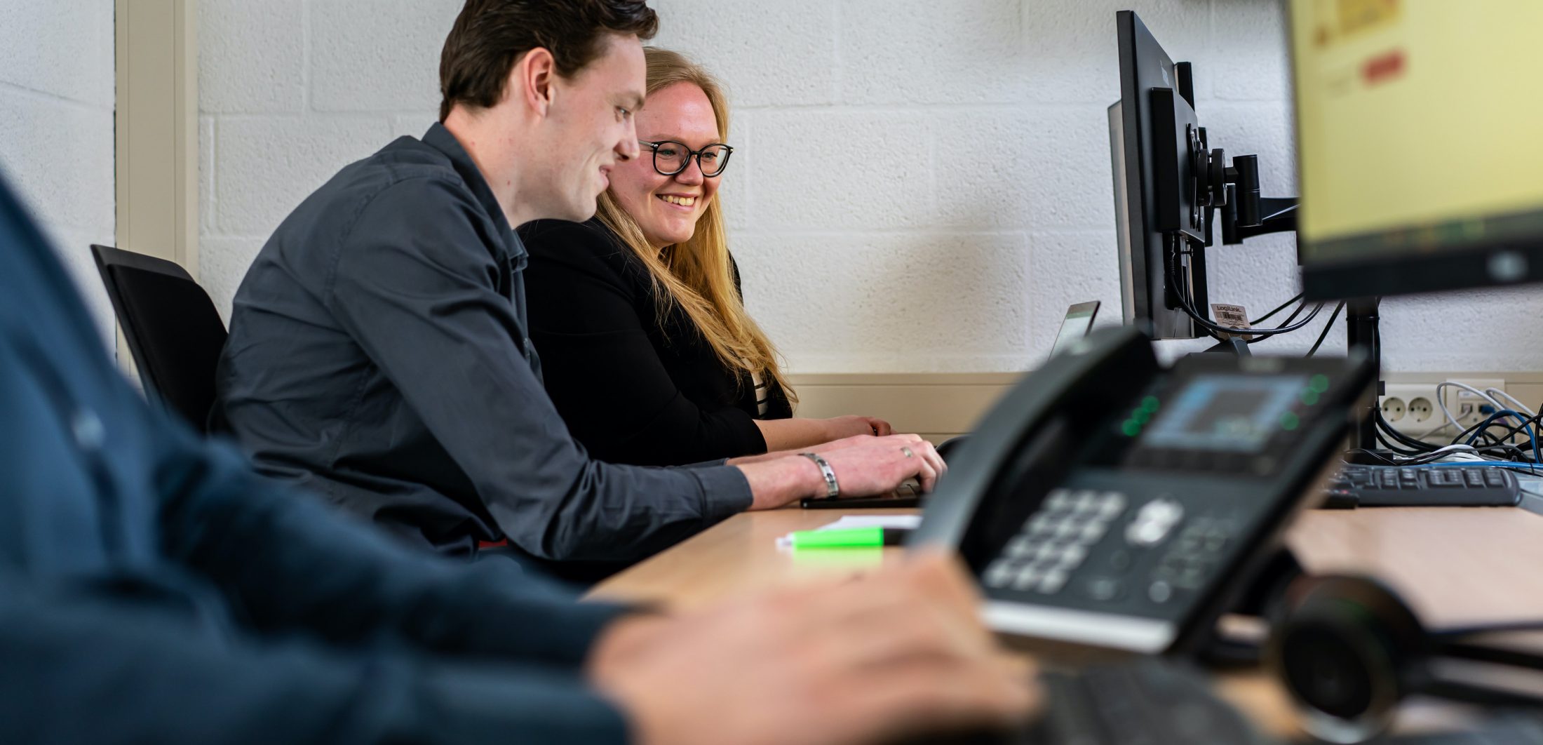 samenwerken aan bureau