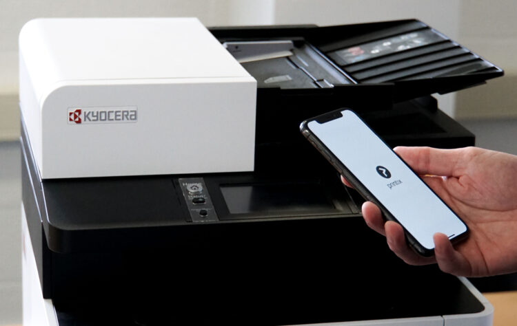 Printer Kyocera met mobiele app